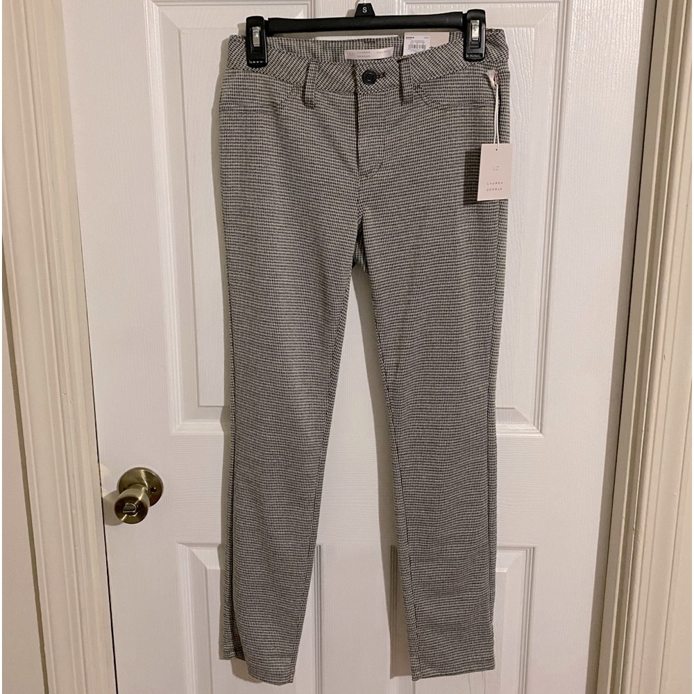 Houndstooth Pants by Lauren Conrad, Size Small
